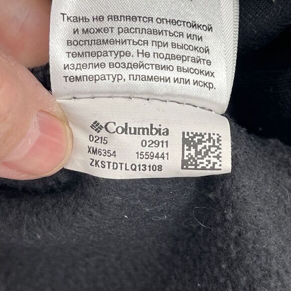 Columbia Sportswear Dark Gray Mount Grant Fleece Full Zip Jacket Size Large - Picture 5 of 6